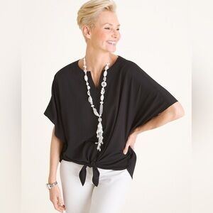 Tie waist dress shirt Size 3